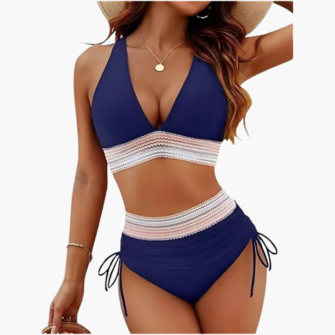Emma | High-Waisted Tummy Control Bikini Set