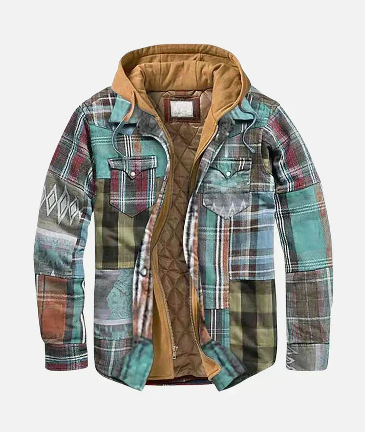Hudson - Patchwork Check Jacket