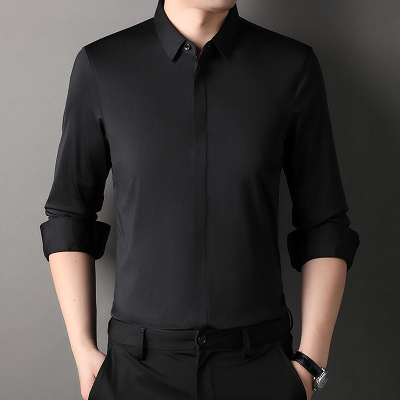 Ezra – Wrinkle-Free Stretch Shirt for Men