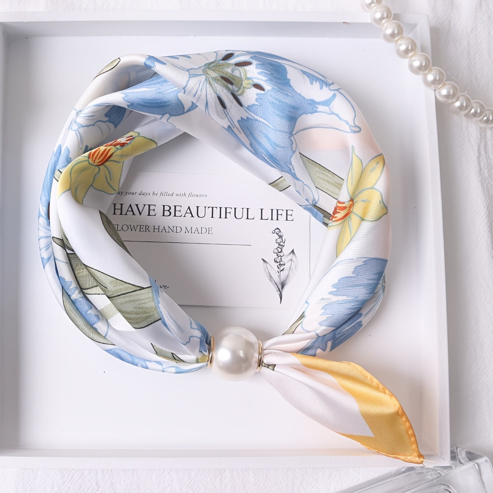 Alexandra - Elegant Satin Scarf