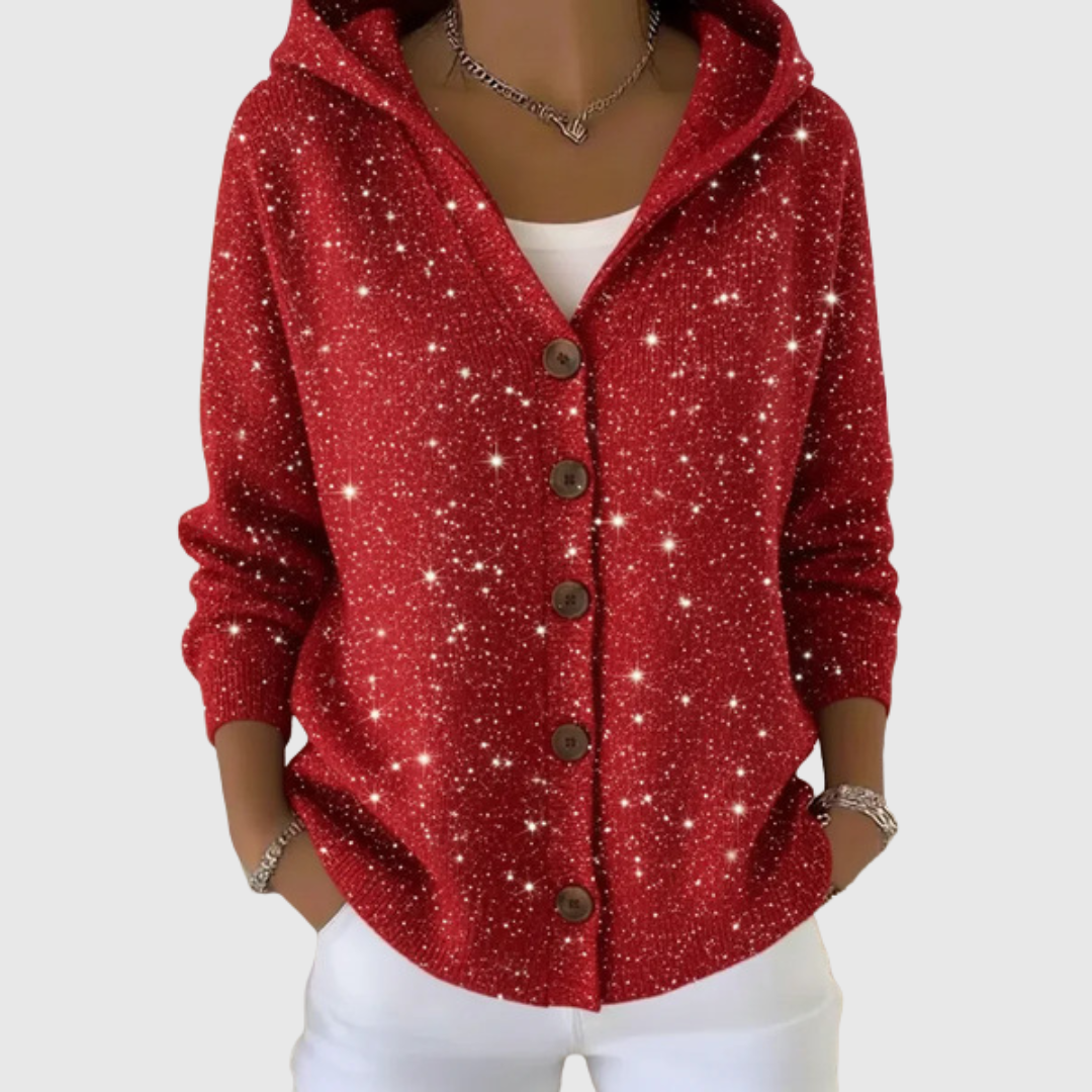 Lucille – Knitted Hooded Jacket