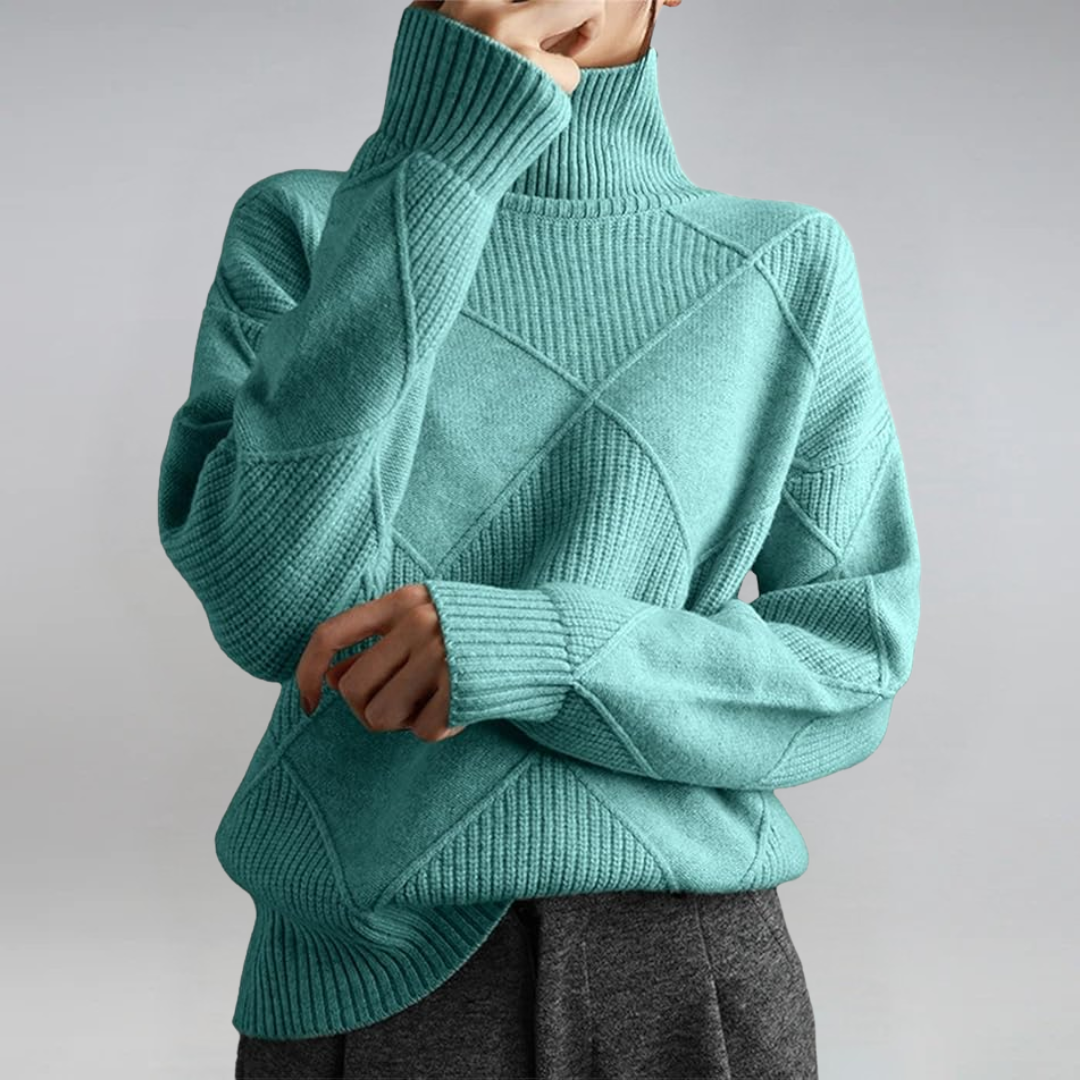 Leilani - Luxe Cashmere Turtleneck Sweater