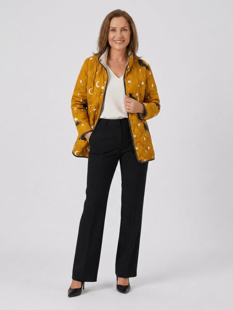 Skye – Quilted Cat and Star Jacket