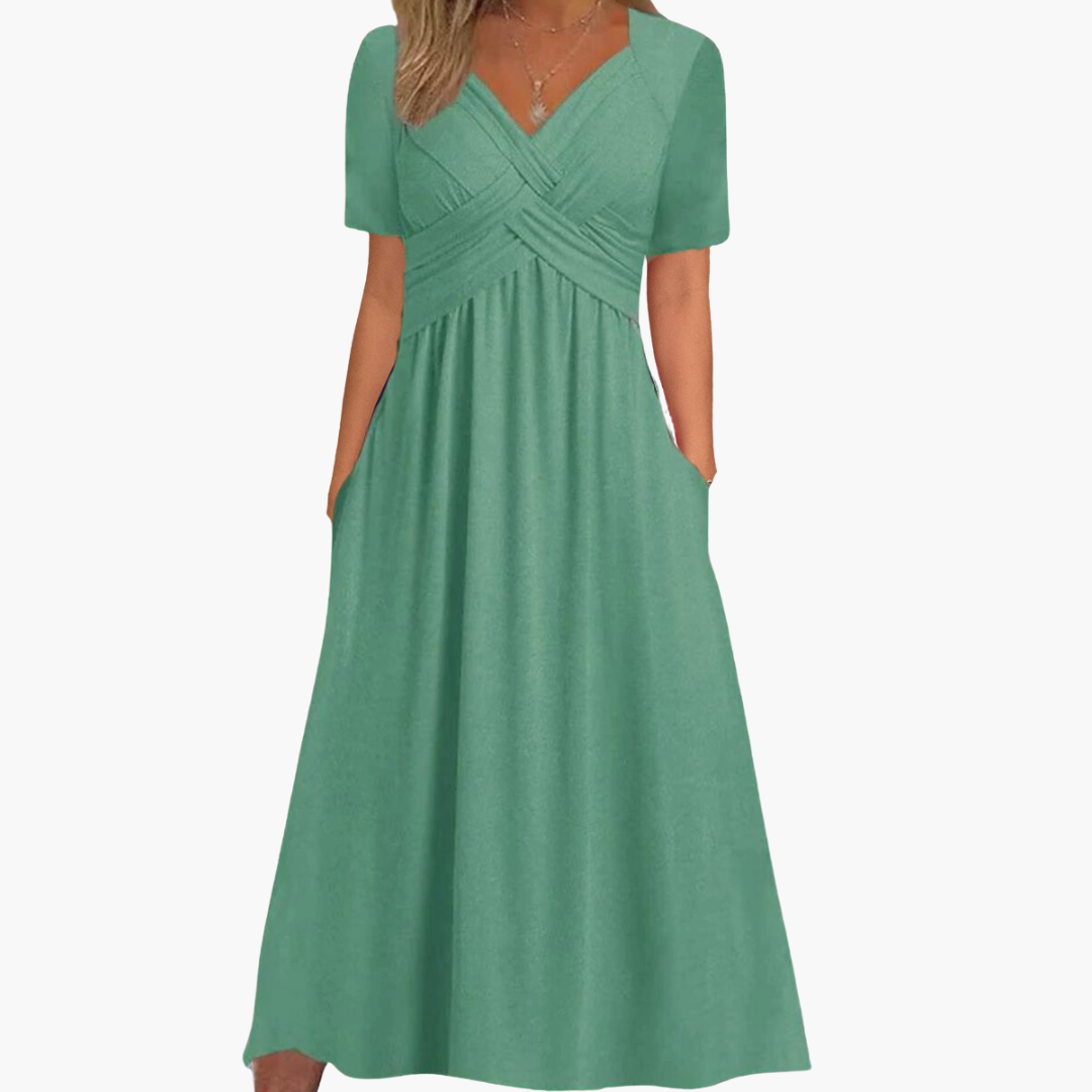 Allison | Comfortable V-Neck Dress