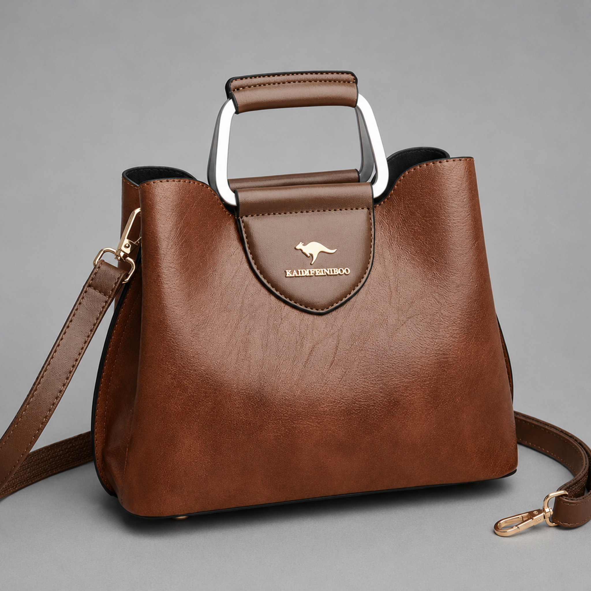 Felizza - Structured Vegan Leather Handbag