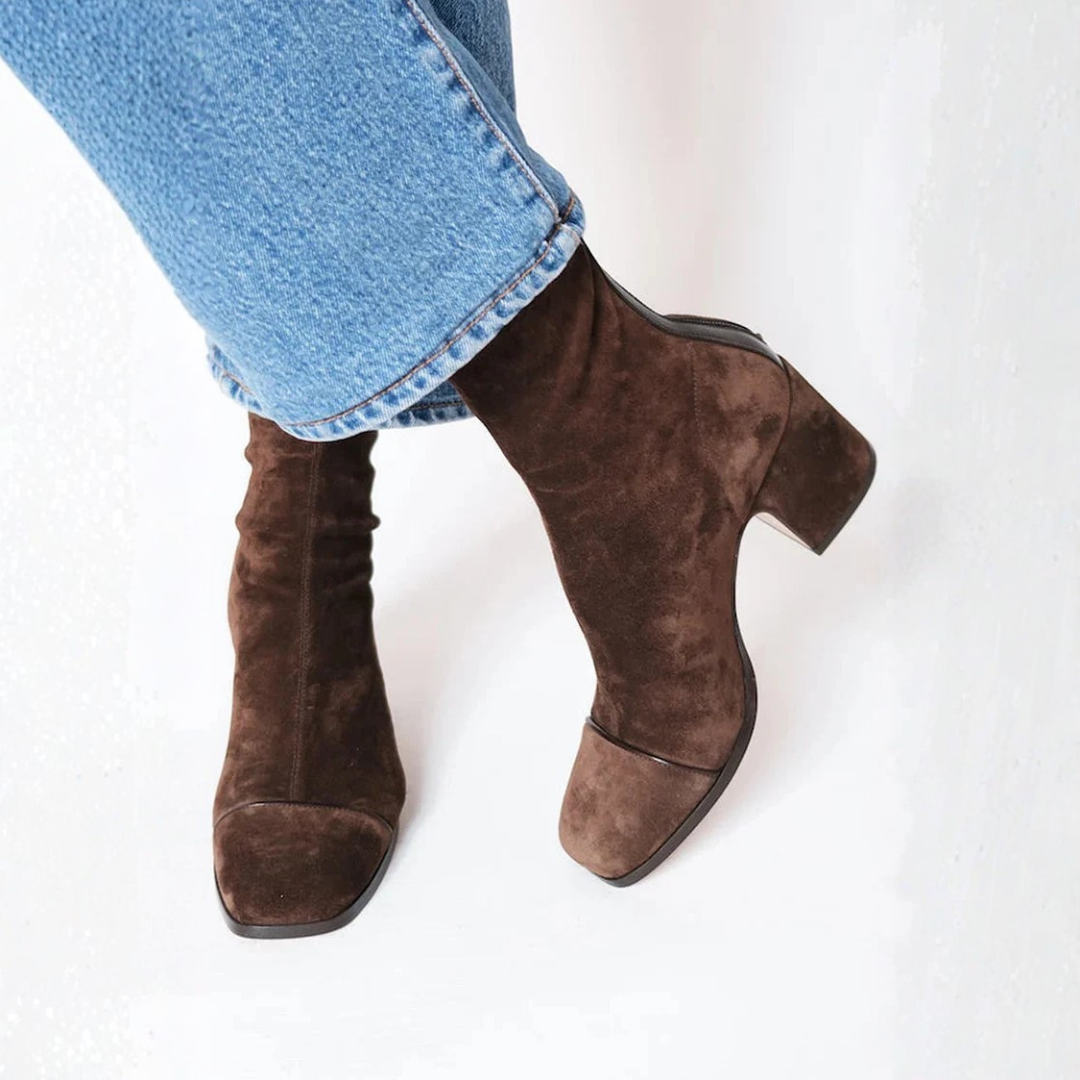 Yenna – Elegant Comfort Heel Boots