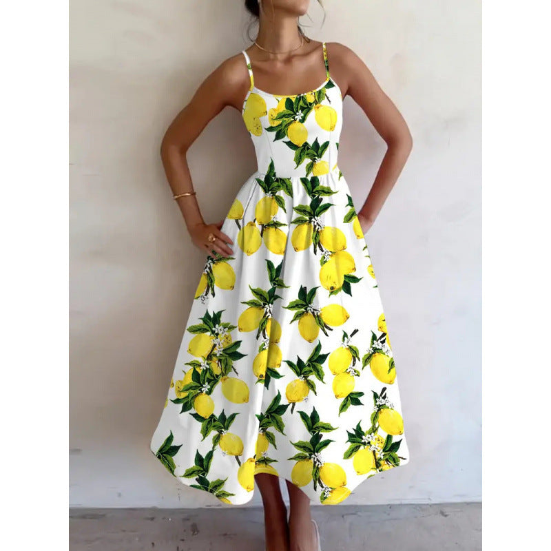 Carrie - Lemon Grove Midi Dress