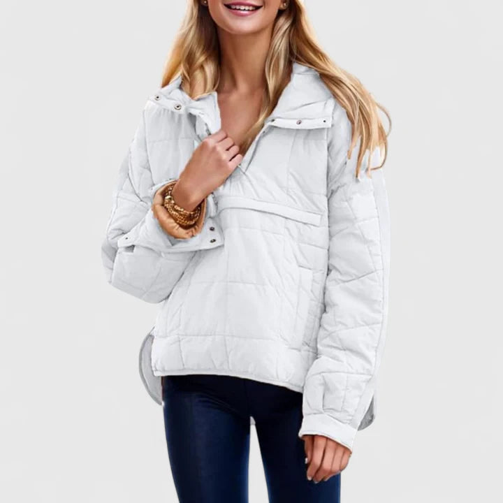 Faith – Waterproof Oversized Pullover Jacket with Hood