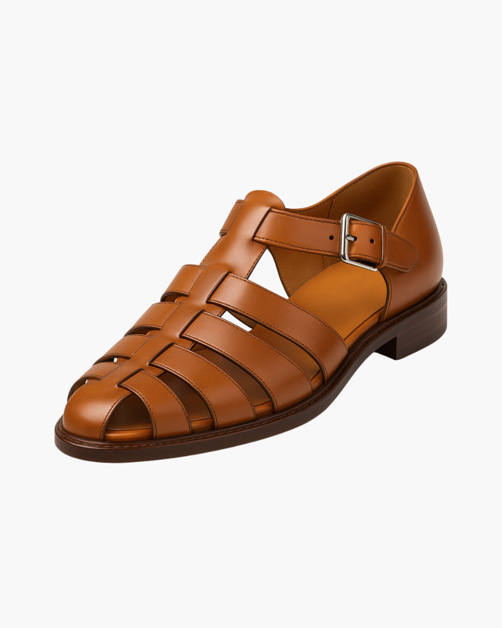 Albert – Closed-Toe Sandal with Belt