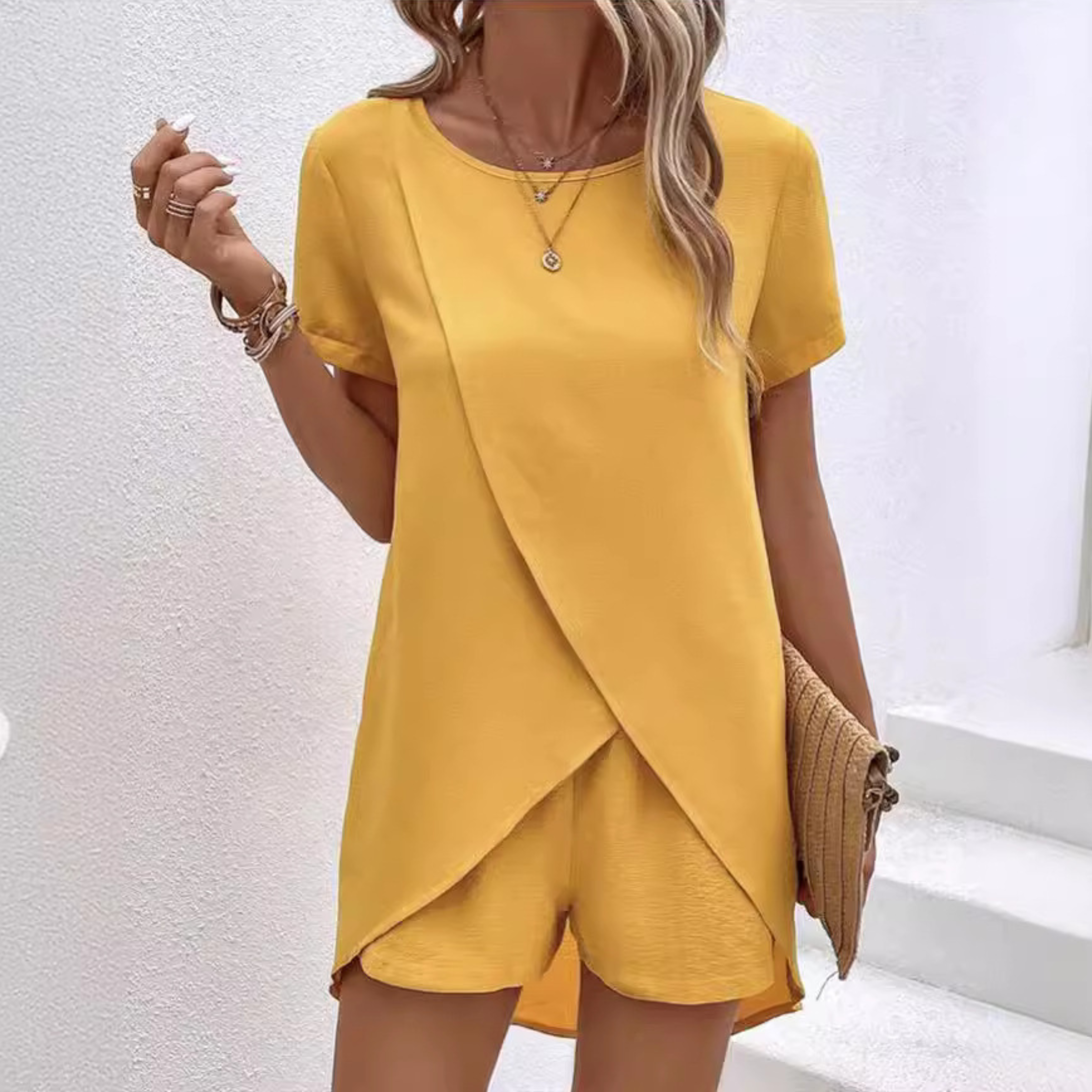 Courtney - Elegant Summer Co-Ord Lounge Set