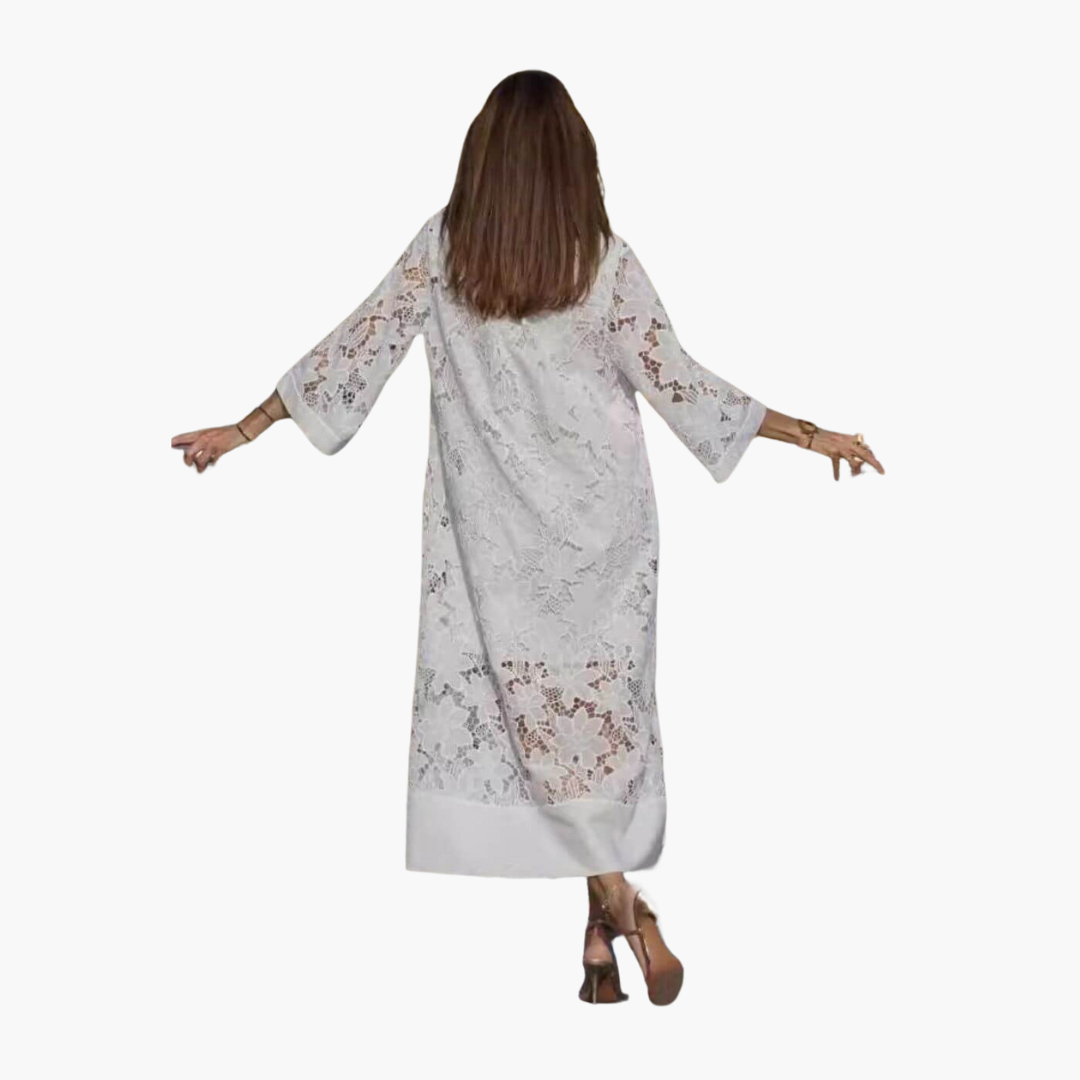 Camila | Lace-Trimmed Summer Dress