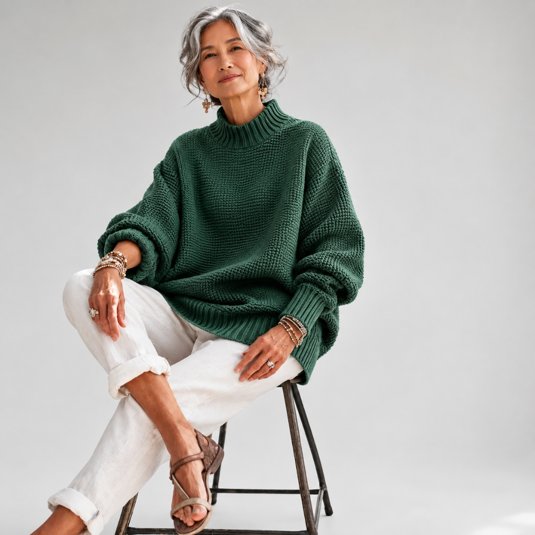 Shiloh - Relaxed Textured Knit Sweater