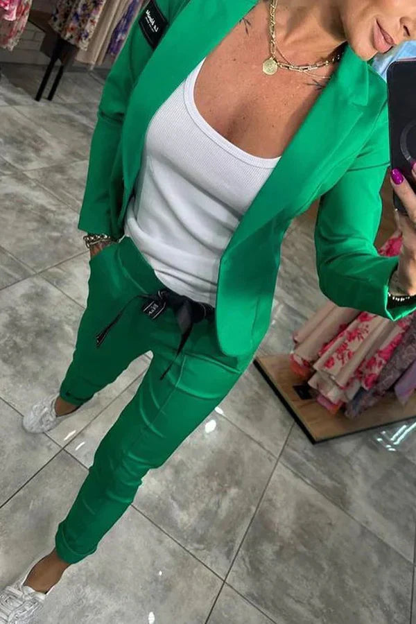 Izabela - Relaxed Blazer and Jogger Set