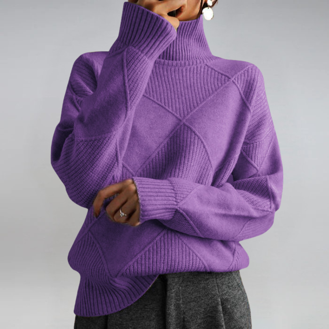 Leilani - Luxe Cashmere Turtleneck Sweater