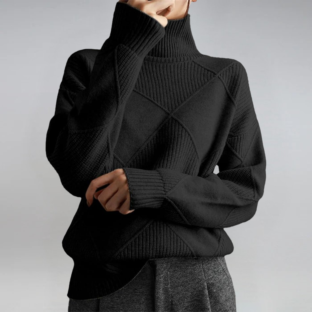 Leilani - Luxe Cashmere Turtleneck Sweater