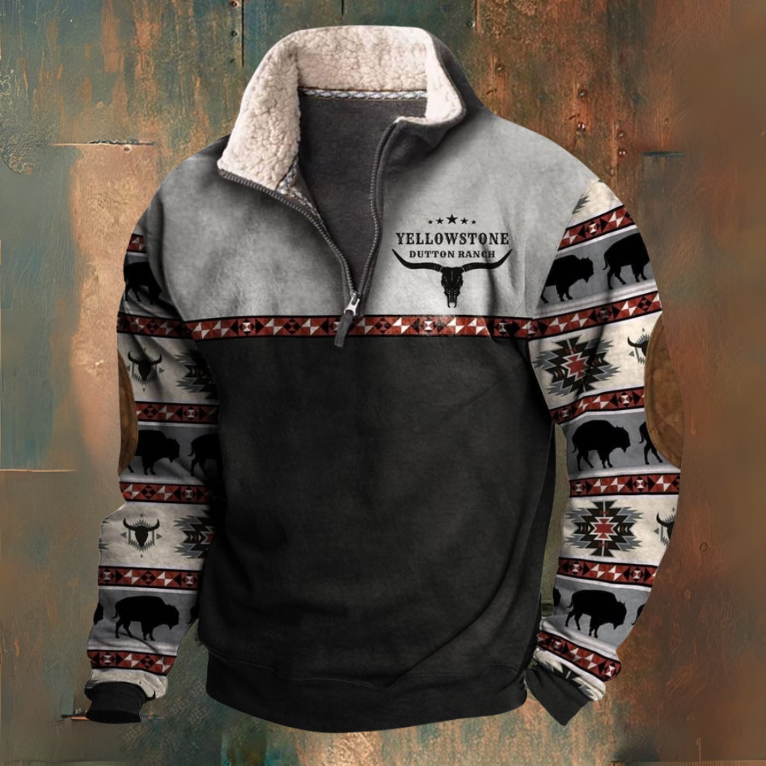 Bennett - Autumn-Winter Half-Zip Jacket