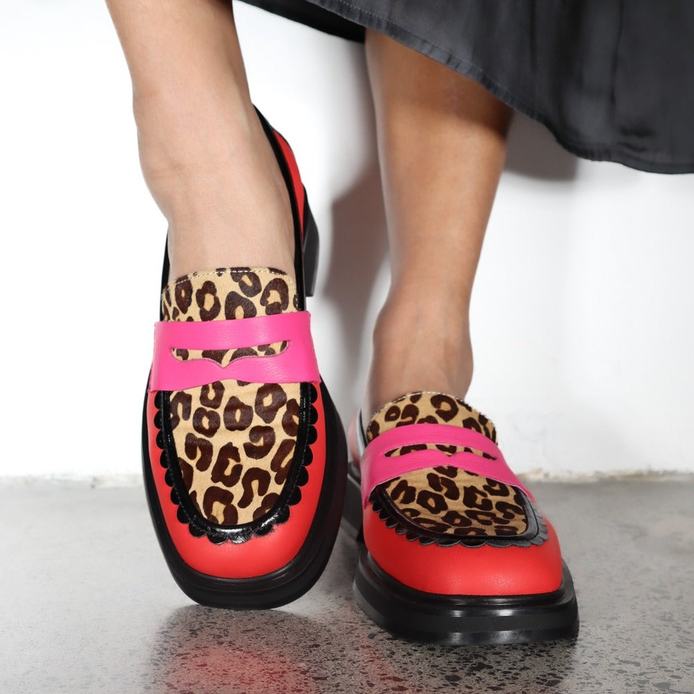 Alisa – Stylish Round-Toe Loafers