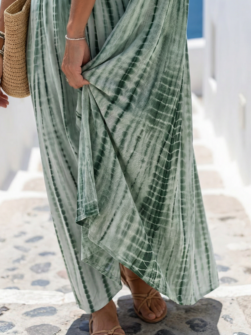 Kimberly - Casual Fit Soft Dye Midi Dress