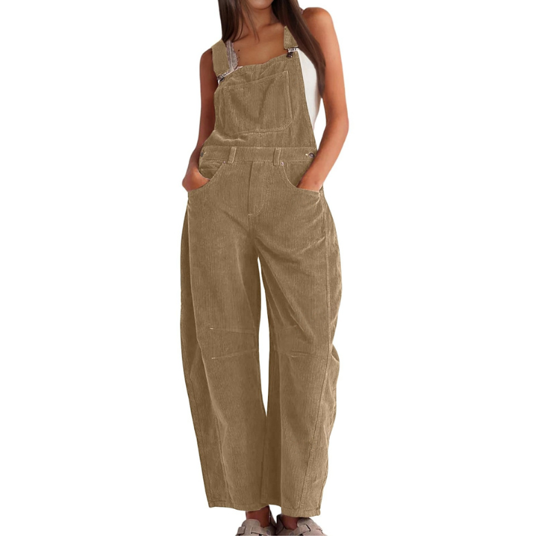 Airah – Wide Leg Overalls Jumpsuit