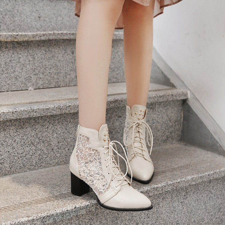 Willow - Victorian Elegance Mid-Calf Boots