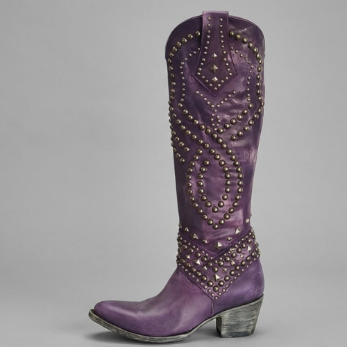 Rufa - Western Knee-High Boots