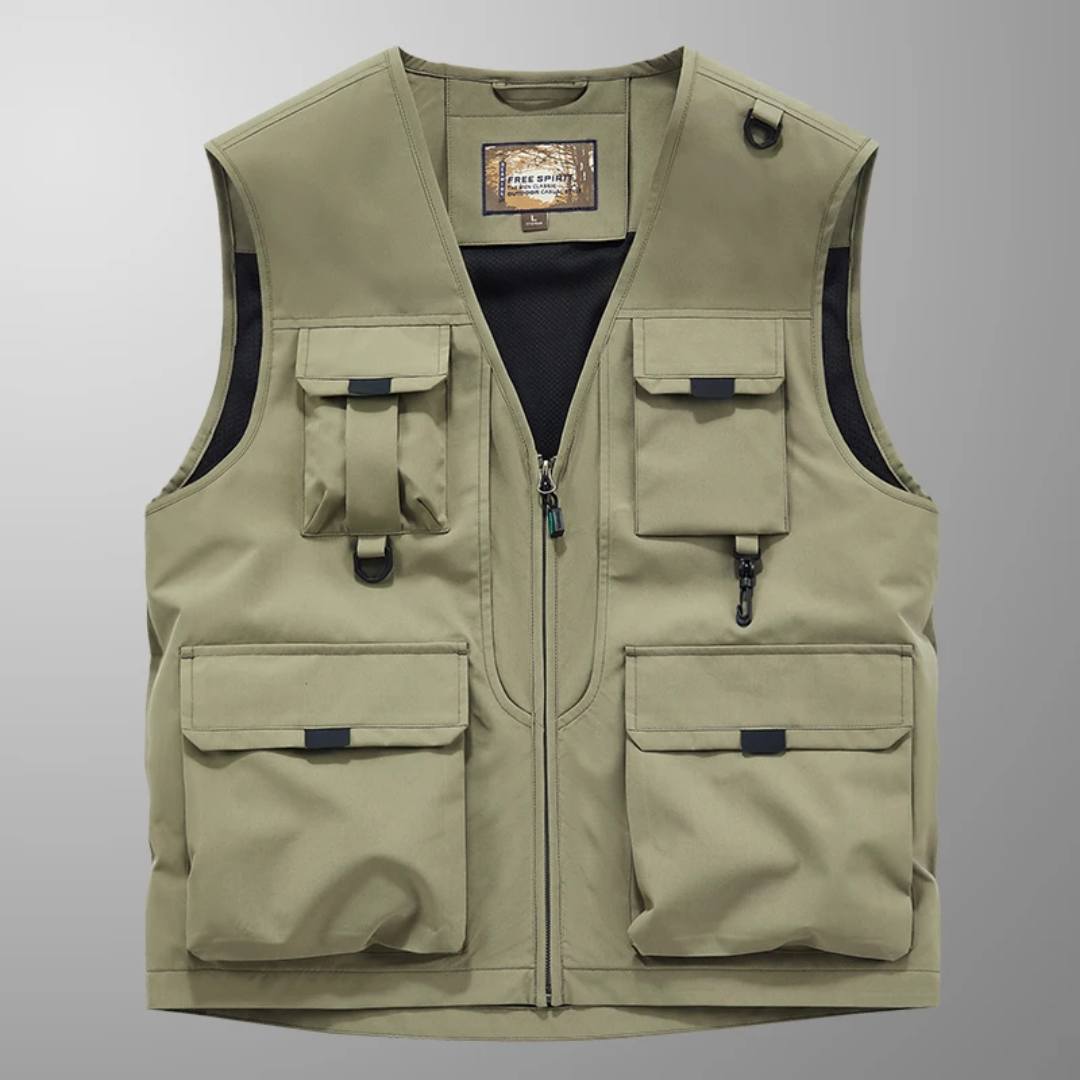 Alex – Multi-Pocket Breathable Outdoor Gilet