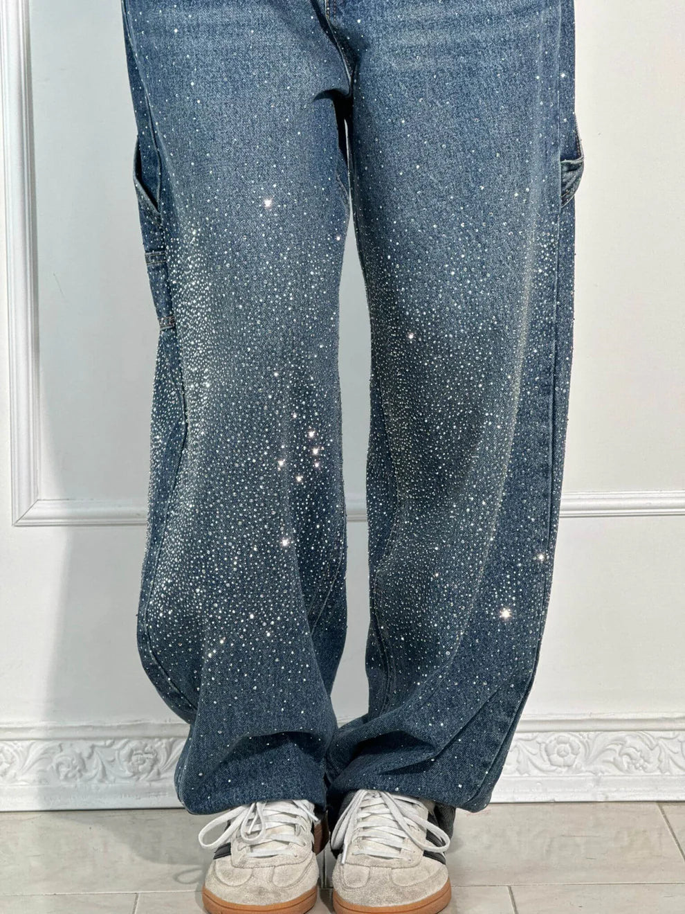 Tesse – Balloon Denim Pants for Effortless Movement