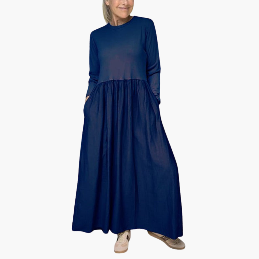 Harriet | Long Sleeve Knitted Midi Dress