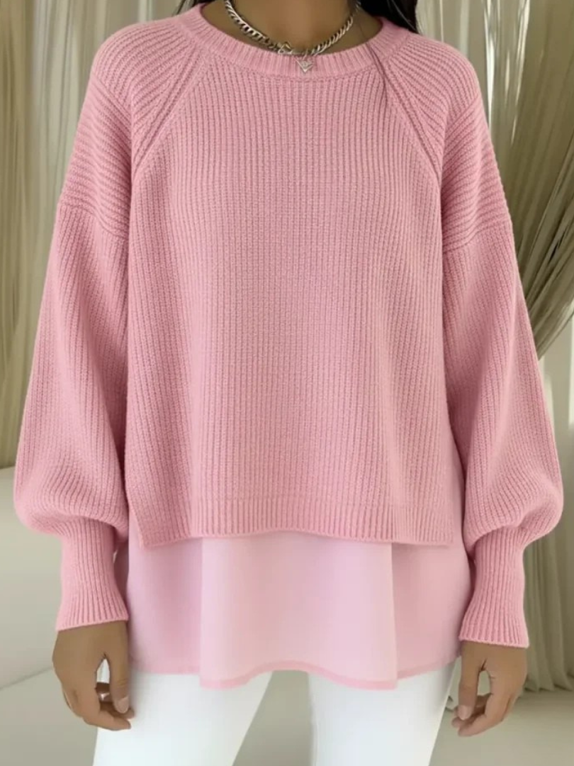 Berkley – Two-Piece Effect Knit Sweater
