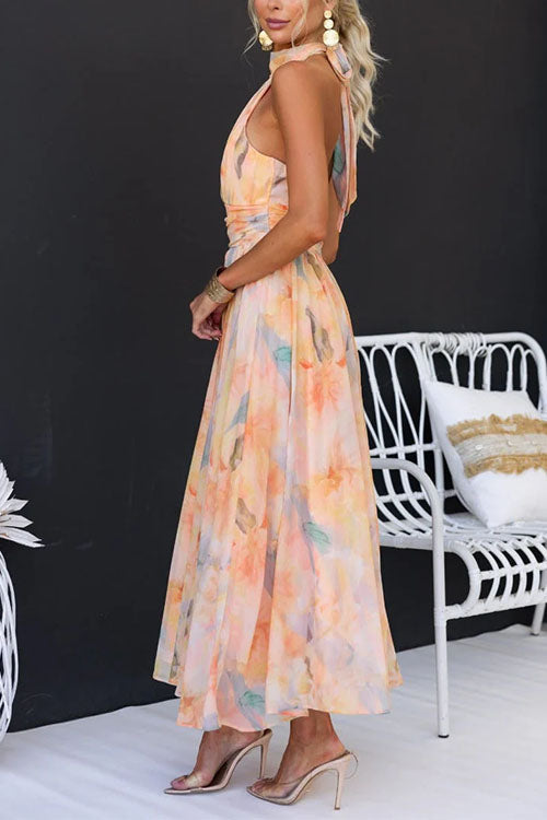 Risa – Floral Maxi Dress