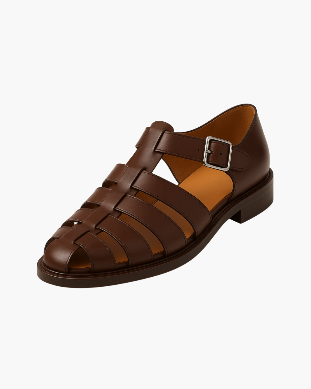 Albert – Closed-Toe Sandal with Belt