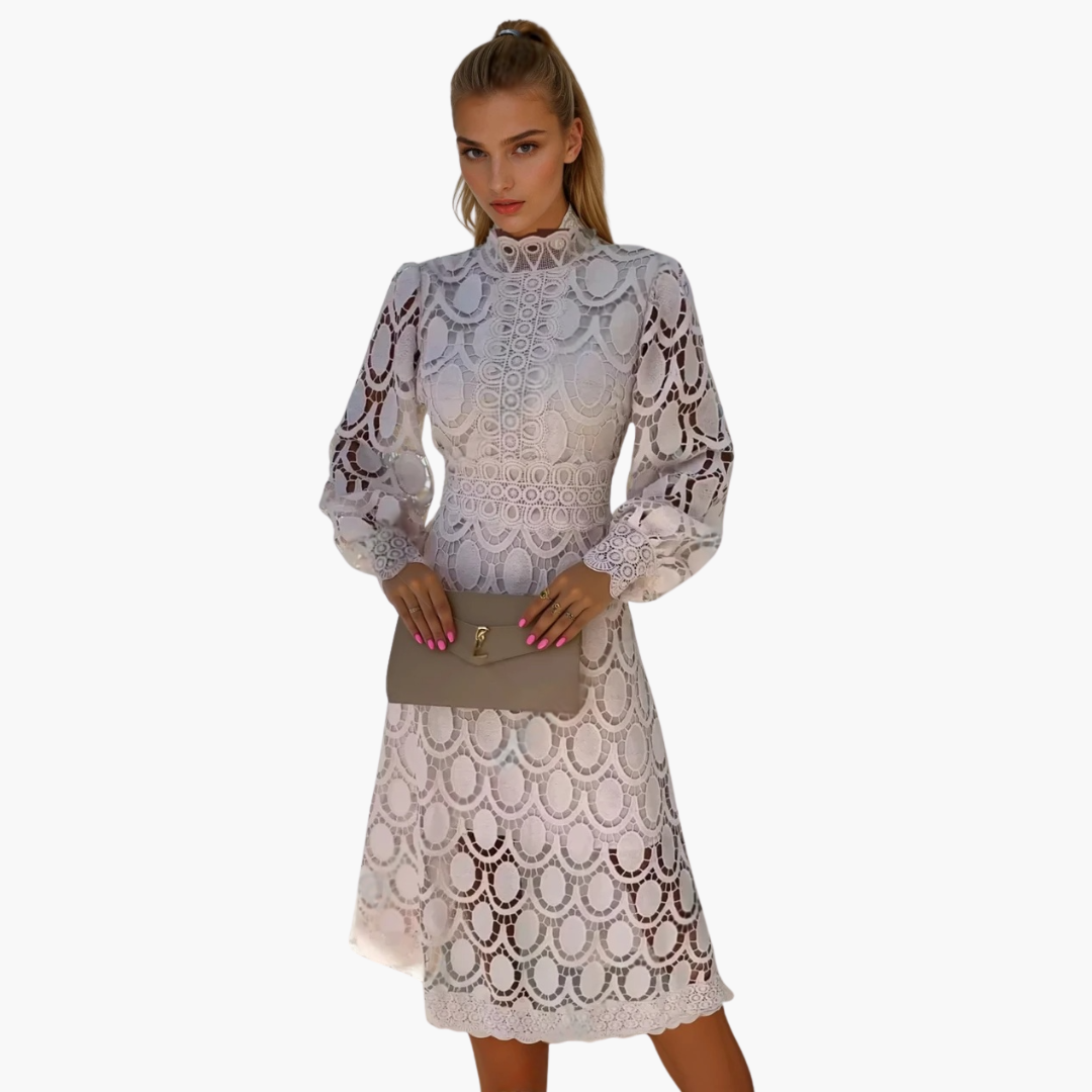 Eloise | Long Patchwork Dress