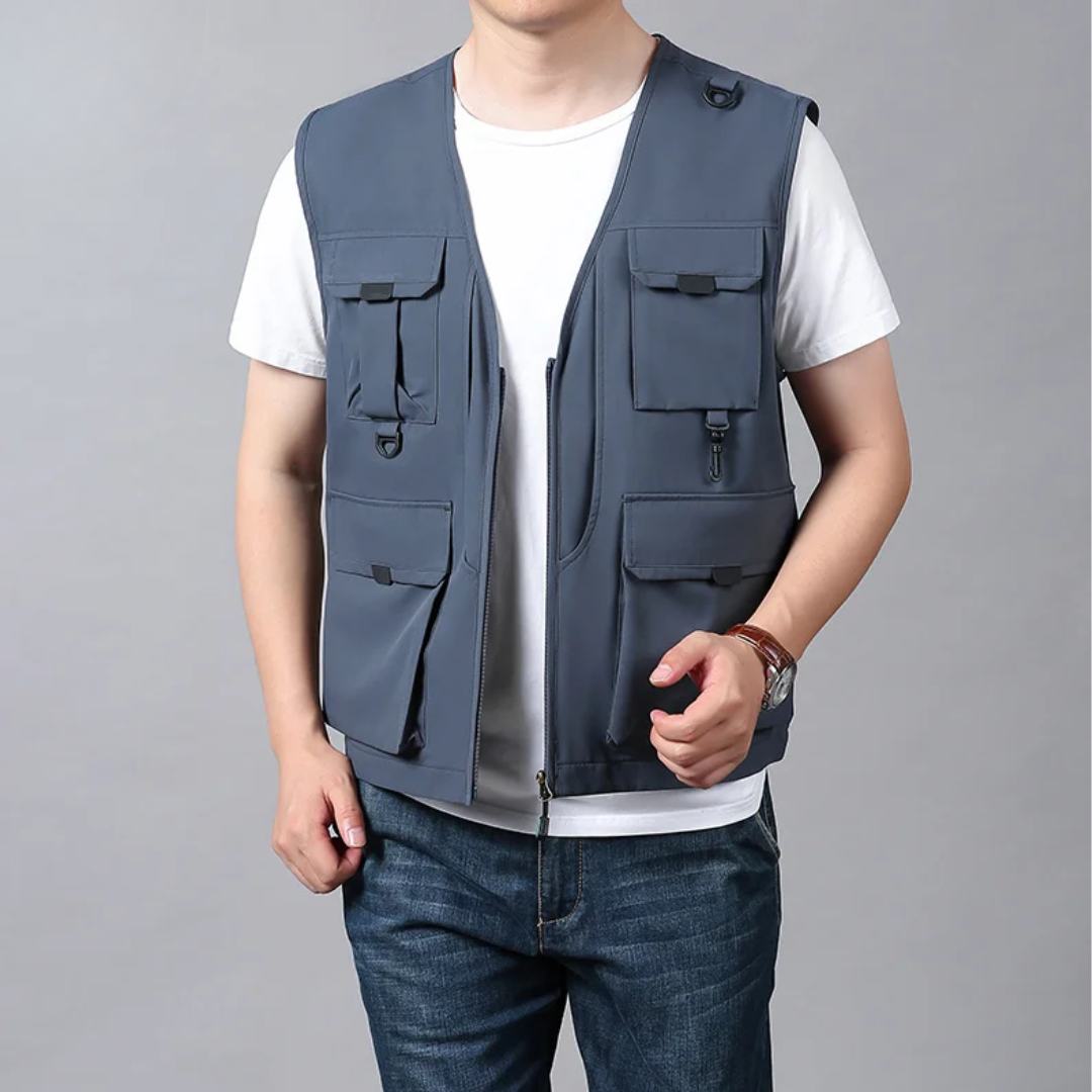Alex – Multi-Pocket Breathable Outdoor Gilet