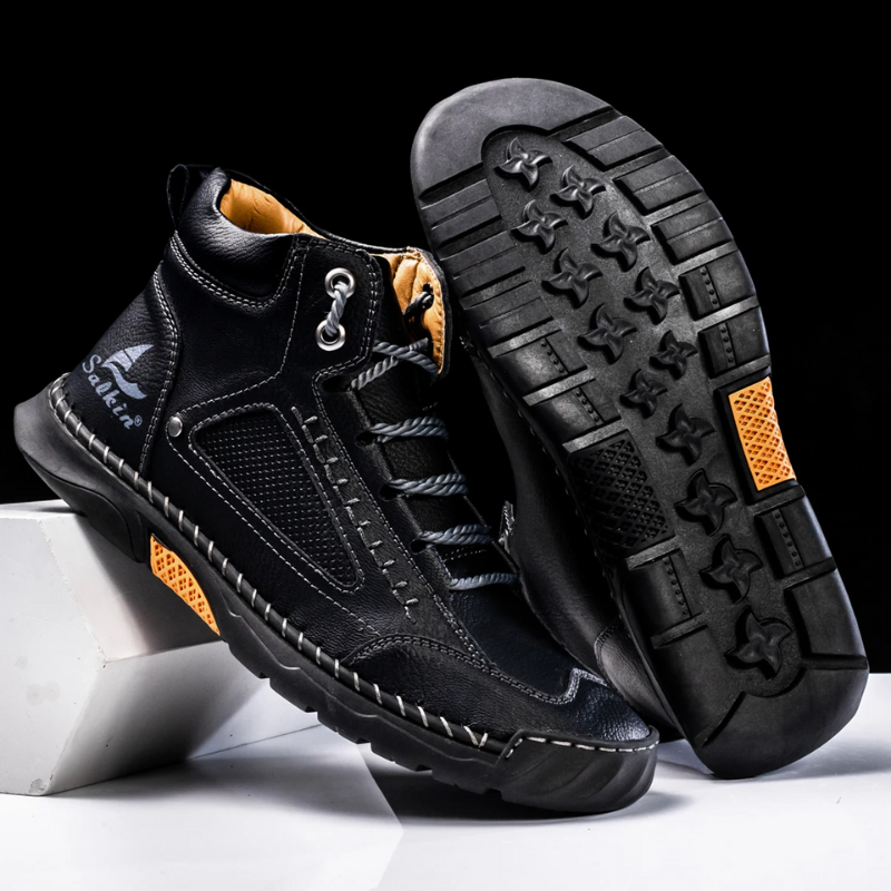 James – Premium Leather High Top Shoes