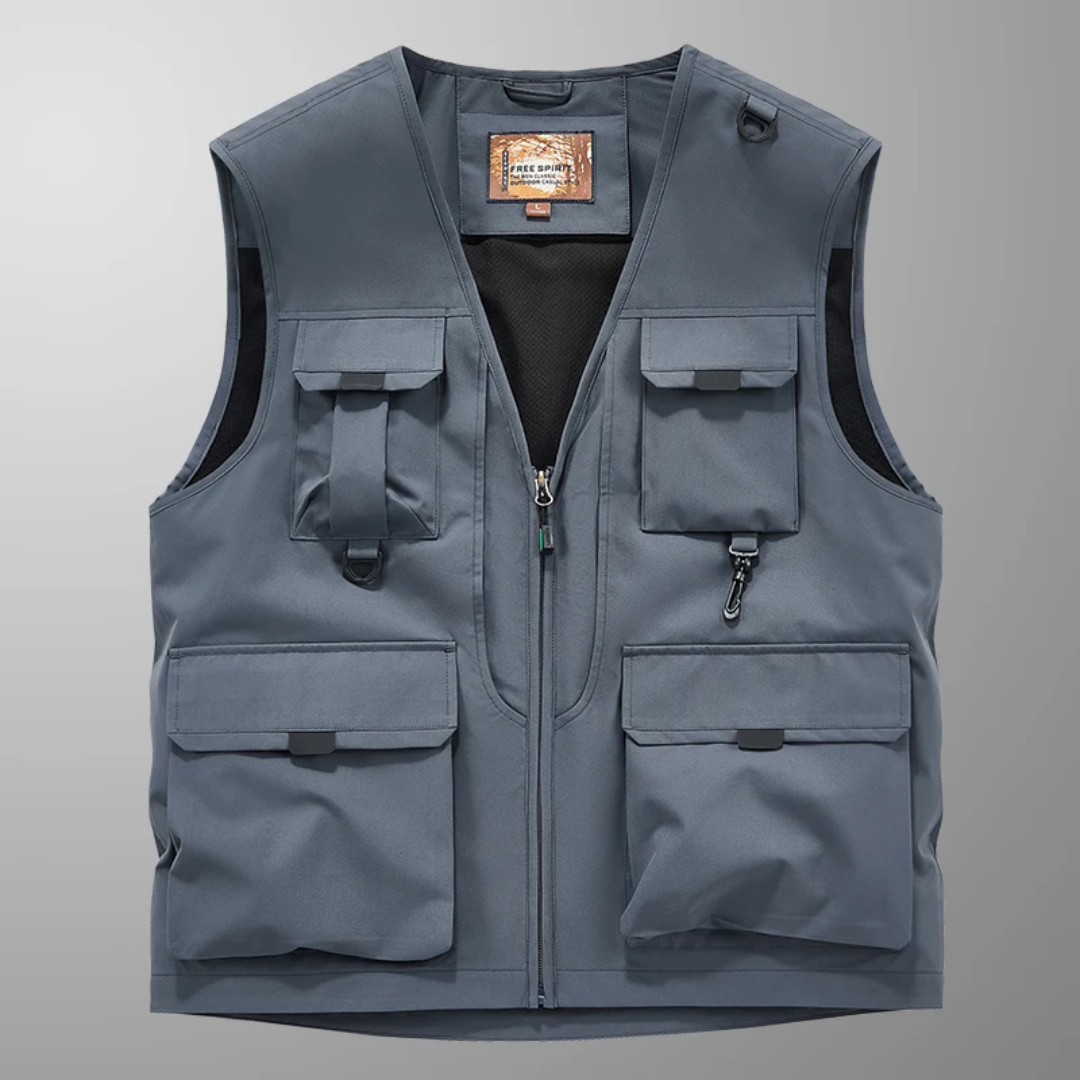 Alex – Multi-Pocket Breathable Outdoor Gilet
