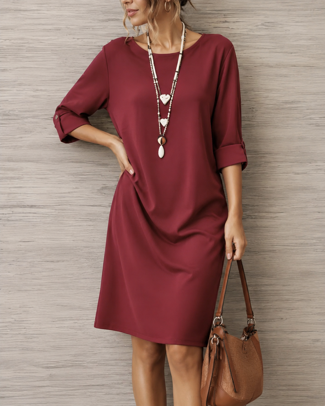 Mariah - Relaxed Midi Dress