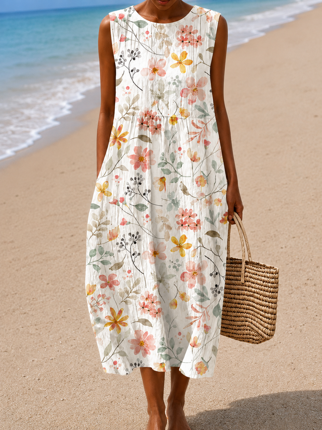 Siah - Casual Sleeveless Dress