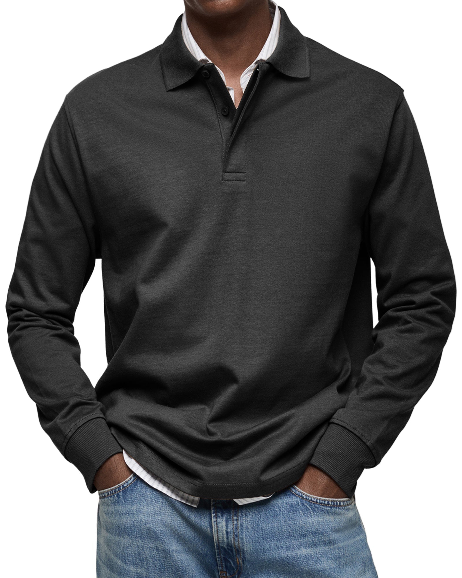 Renz – Long Sleeve Polo Shirt
