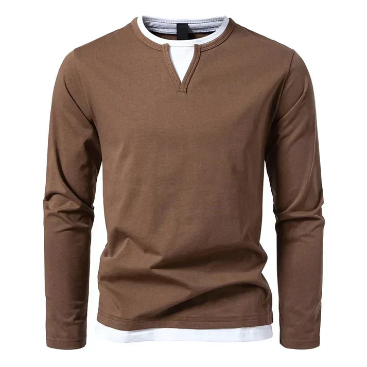 Louise – Long-Sleeve T-Shirt Made from High-Quality Combed Cotton