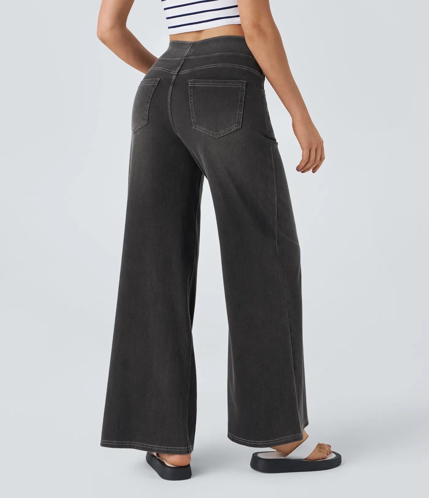 Eliena - Comfortable High-Waist Shaping Pants