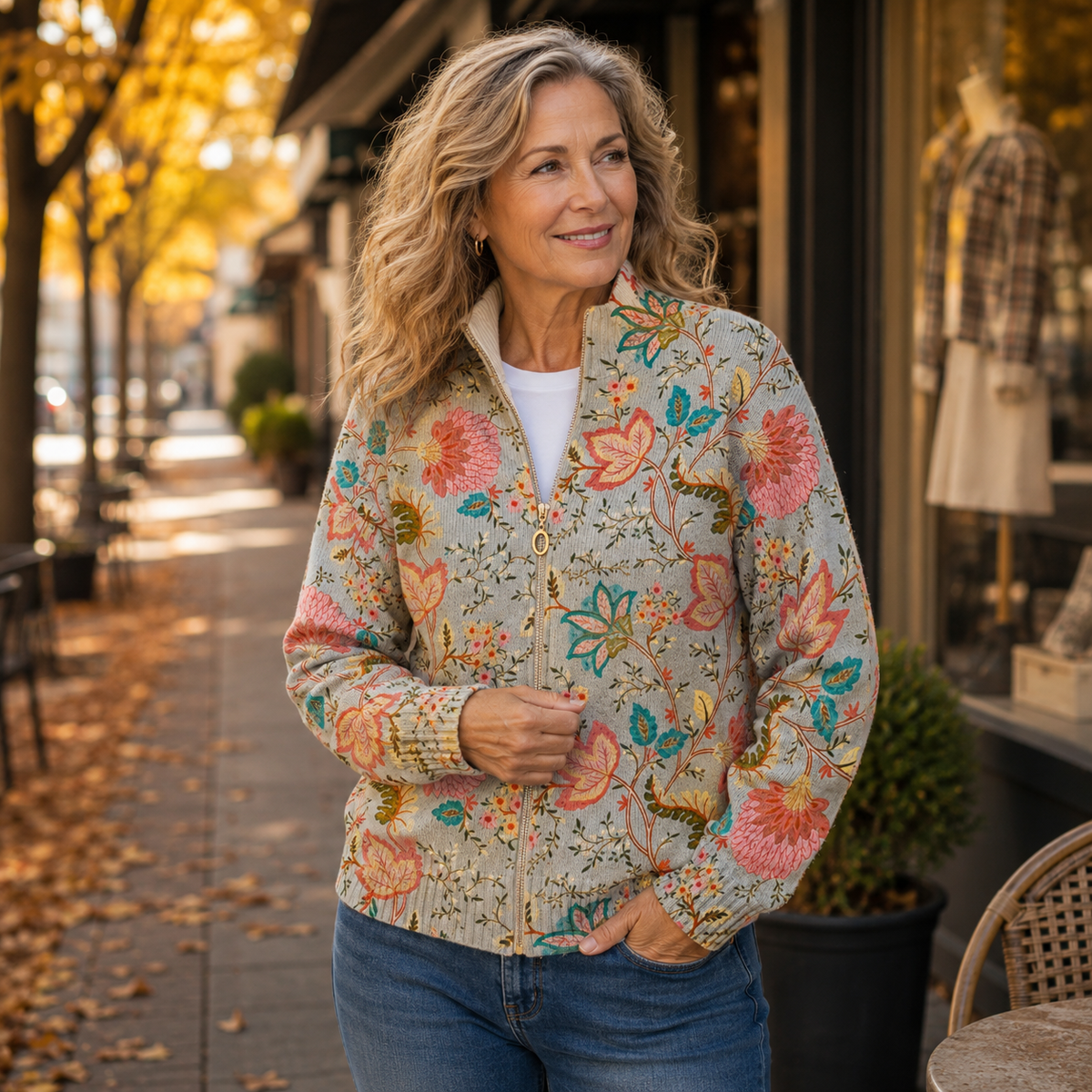 Fiona - Vintage Floral Garden Print