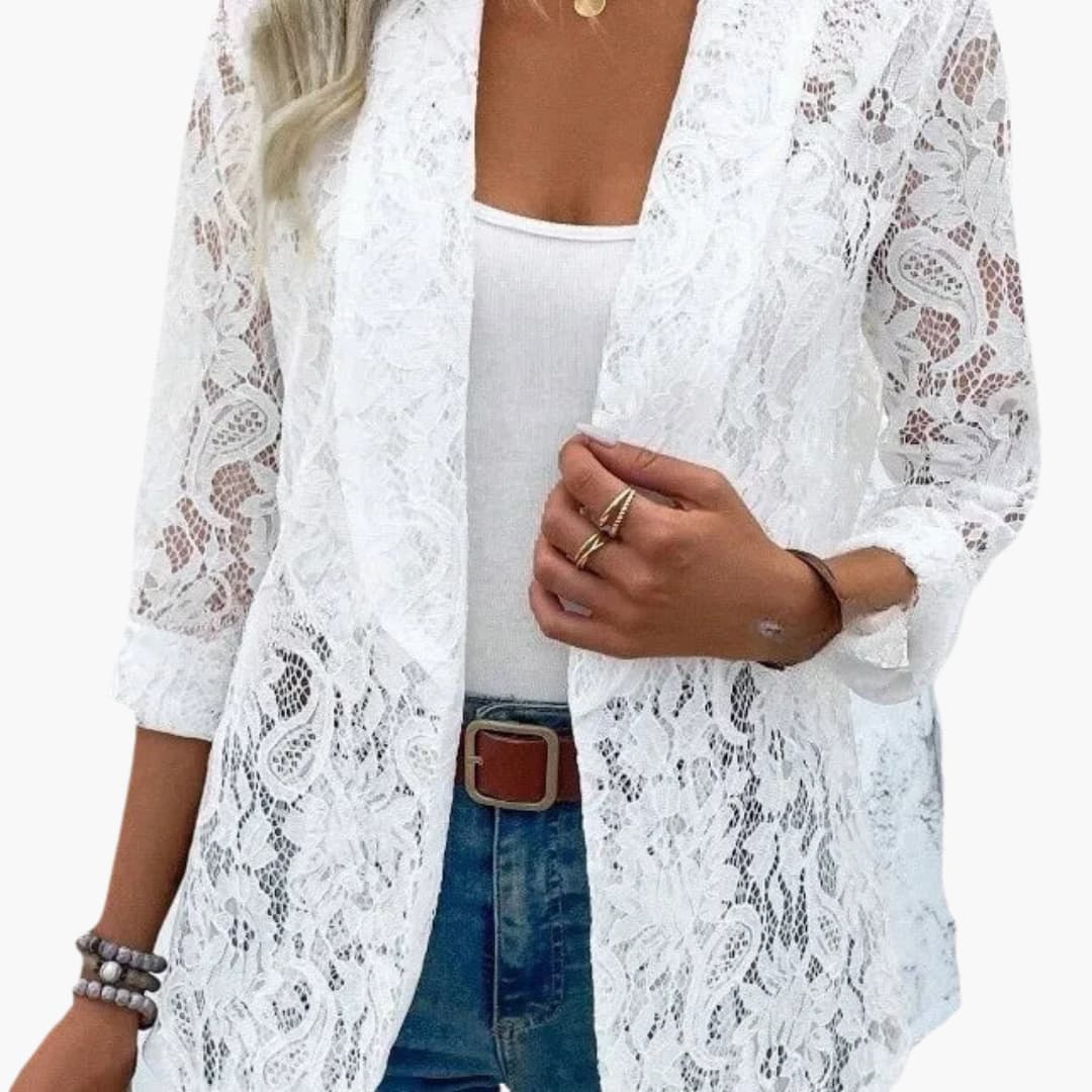 Audrey | Lace Blazer