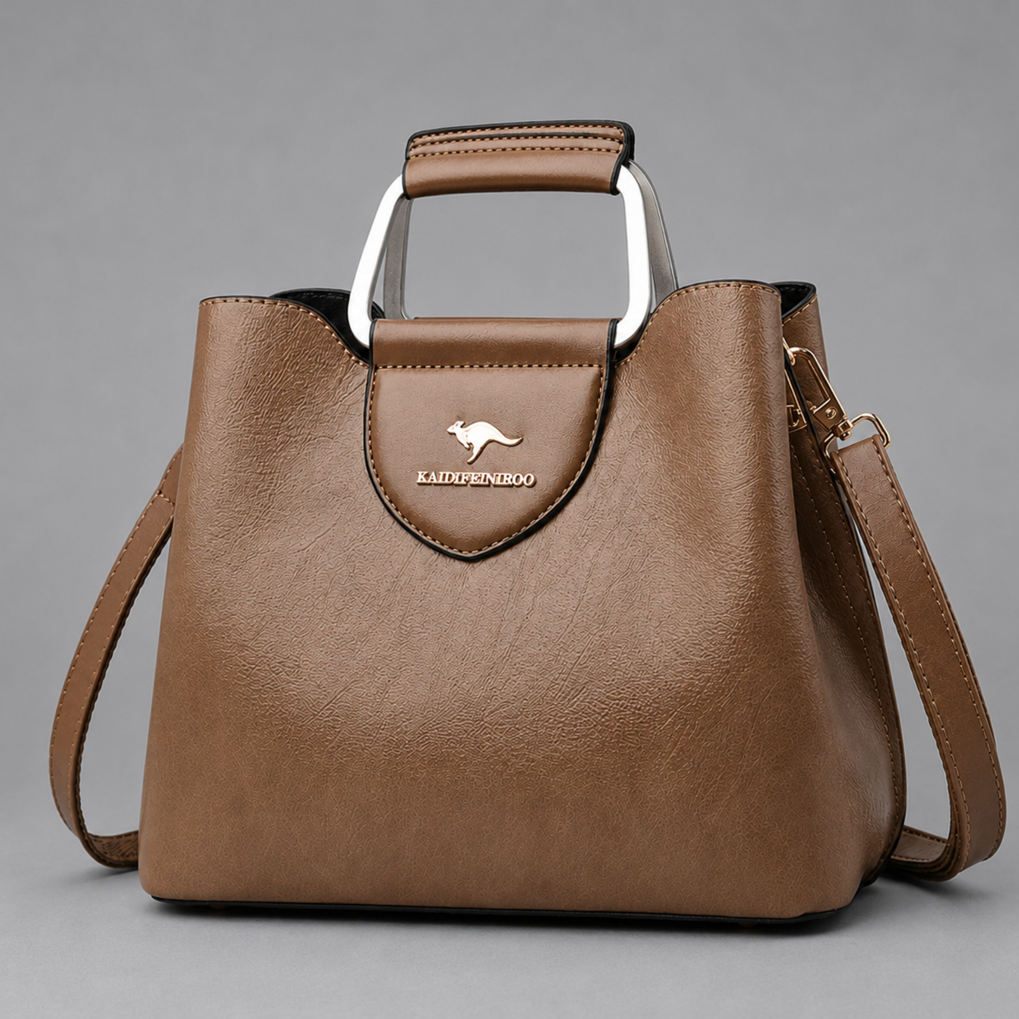 Felizza - Structured Vegan Leather Handbag