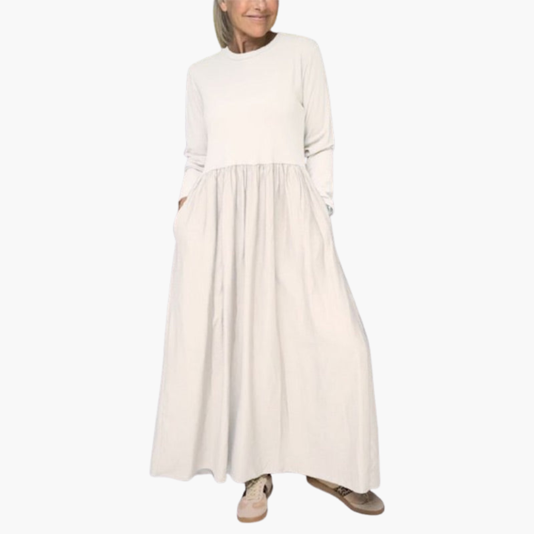 Harriet | Long Sleeve Knitted Midi Dress
