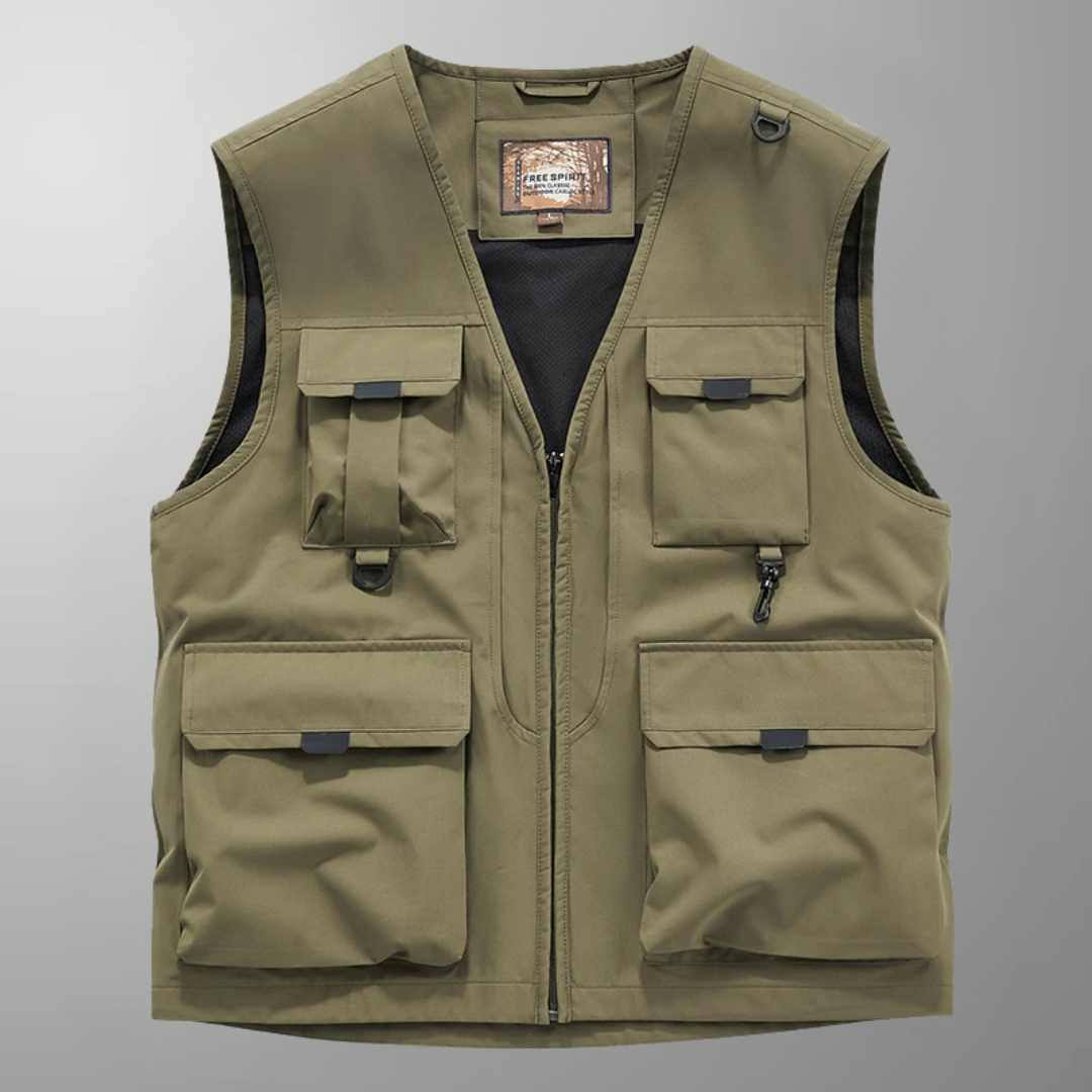 Alex – Multi-Pocket Breathable Outdoor Gilet