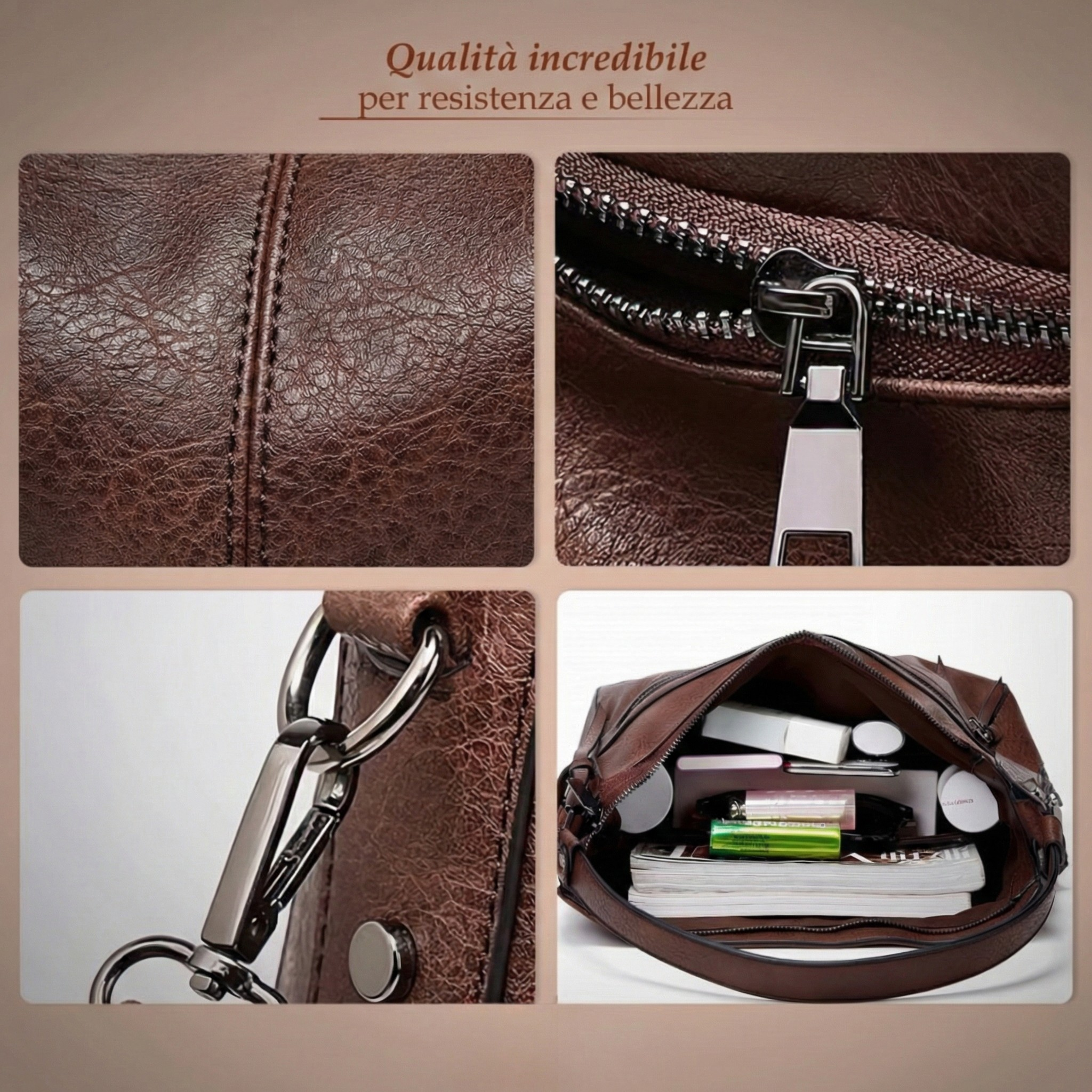 Margaux - Luxury Genuine Leather Bag