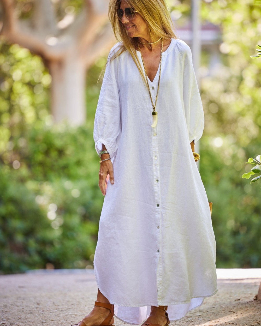Lena - Pretty lightweight linen dress