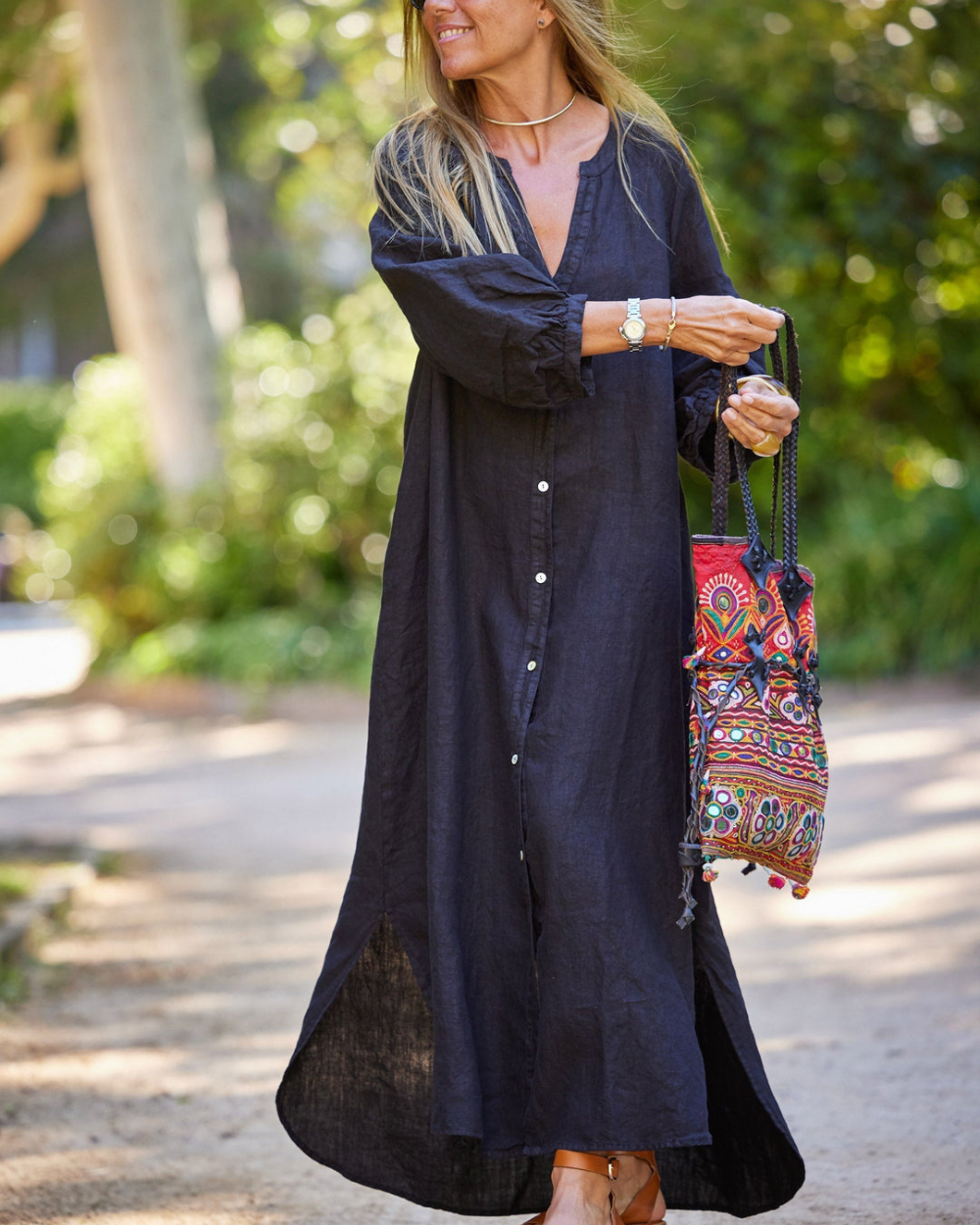 Lena - Pretty lightweight linen dress