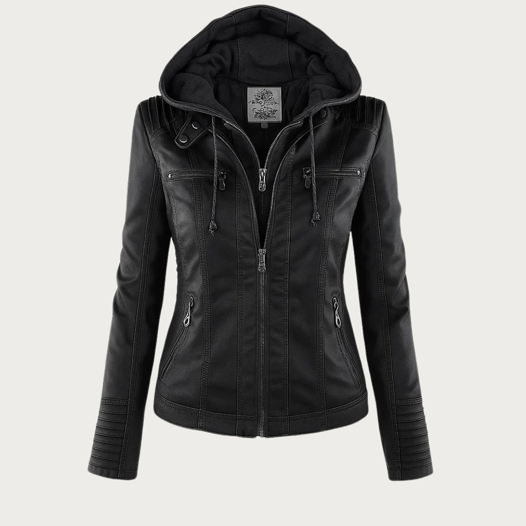 Jazlyn - Elegant Leather Jacket