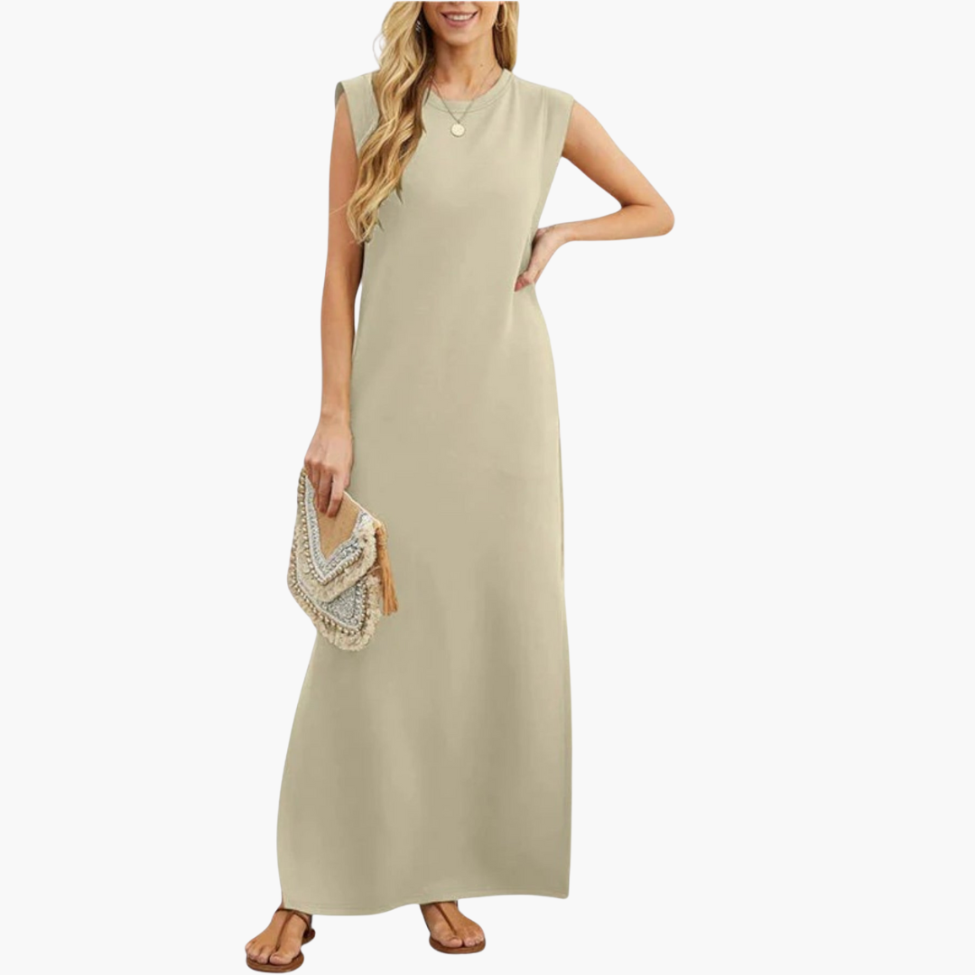Esther | Wrinkle-Resistant Flowy Maxi Dress